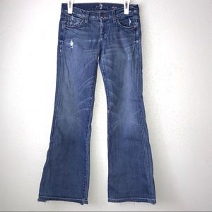 7 For All Mankind Lexie Petite Dojo Sz 26 L 30”